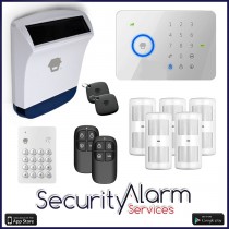 Chuango 12 piece 'Deluxe 260' Wireless Security Alarm - (G5-D260)