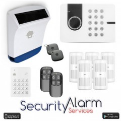 Chuango G5W (3G) 12 piece 'Deluxe 260' Wireless DIY Home Security Alarm