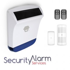 Chuango 'Starter' DIY On-Site Solar Powered Wireless Home Security Alarm - (SPS-S)